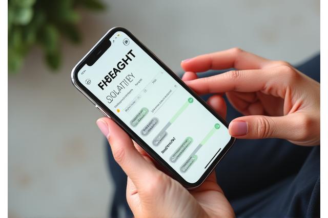 Schermate di un'app di tracking delle abitudini su smartphone e smartwatch, design pulito e intuitivo